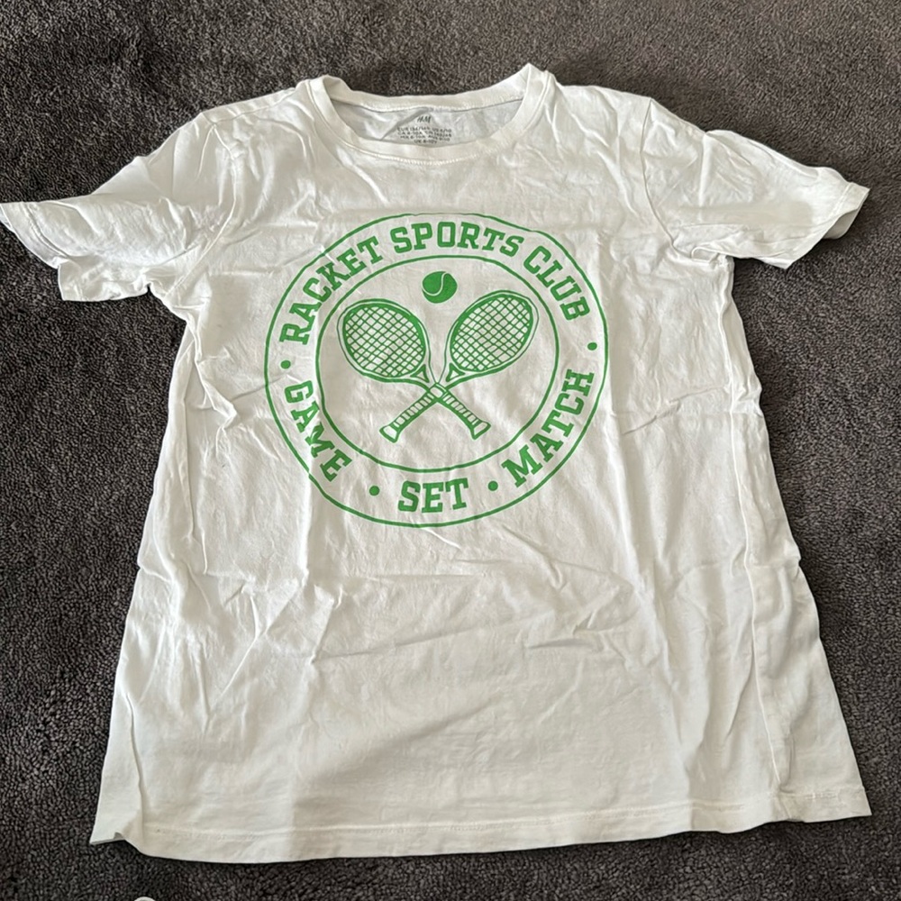 Great tennis tee. Unisex.